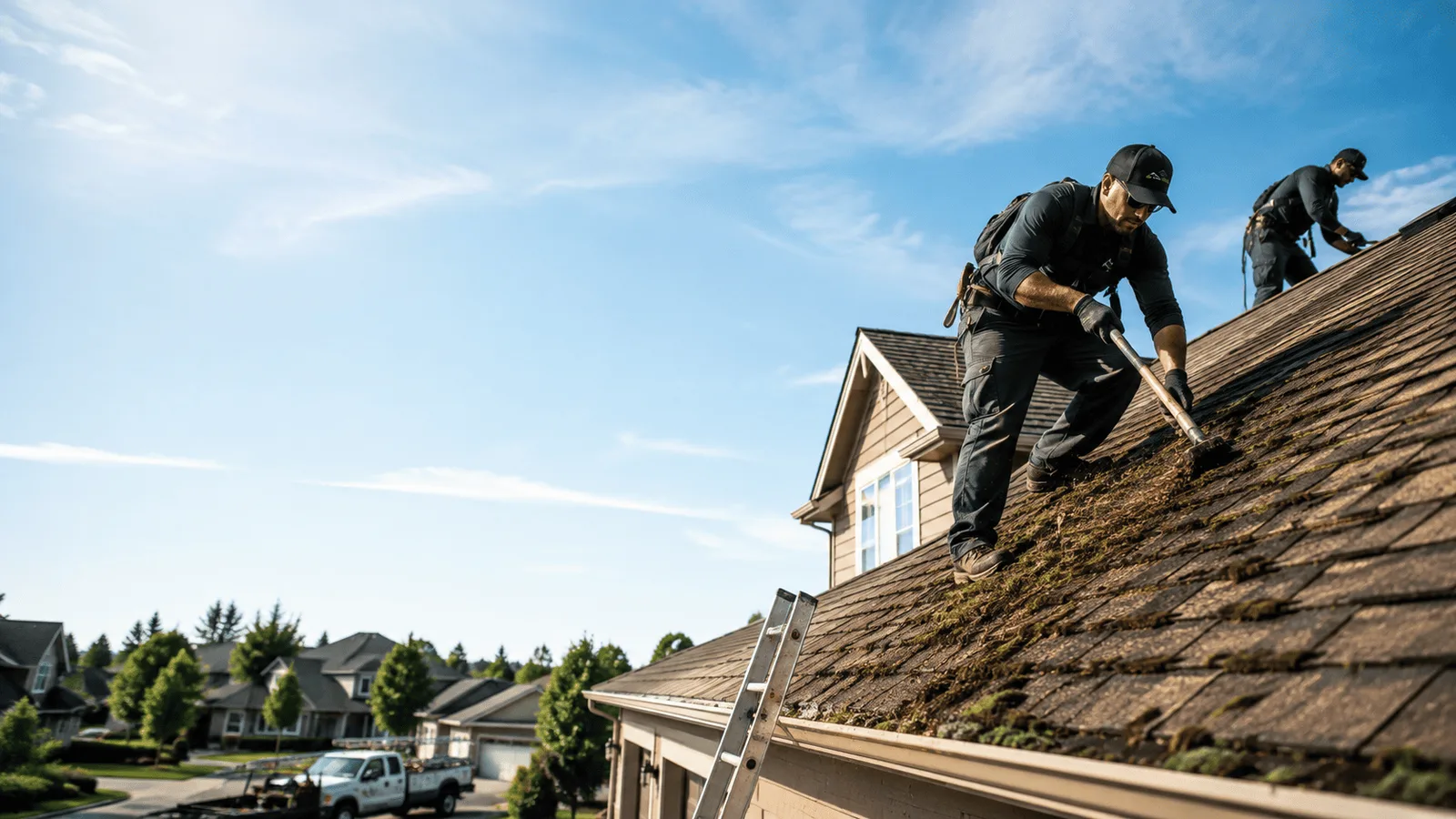 Roof Moss Removal in Hesperia, CA near me